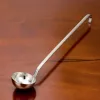 Merőkanál, 120 ml, űrmértékjelölt, nyélhossz: 34 cm, átmérő: 8 cm