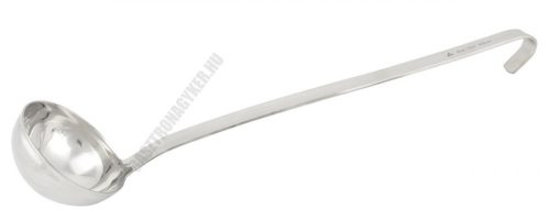 Merőkanál, 120 ml, űrmértékjelölt, nyélhossz: 34 cm, átmérő: 8 cm