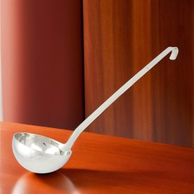   Merőkanál, 330 ml, űrmértékjelölt, nyélhossz: 40 cm, átmérő: 11 cm