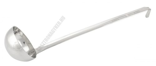 Merőkanál, 100 ml, 7,5×25,5 cm, rozsdamentes