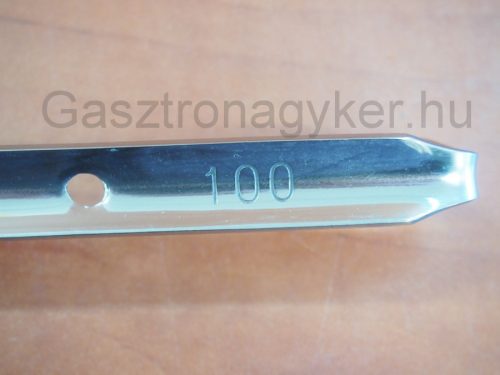 Merőkanál, 100 ml, 7,5×25,5 cm, rozsdamentes