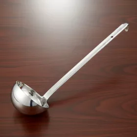   Merőkanál, 150 ml, űrmértékjelölt, nyélhossz: 30 cm, átmérő. 8,5 cm