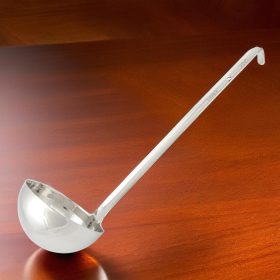   Merőkanál, 200 ml, űrmértékjelölt, nyélhossz: 30 cm, átmérő: 9,5 cm