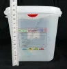 GN edény, 1/4 150 mm, 4,3 l, légmentesen záró fedővel, polipropilén 