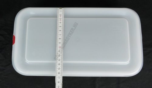 GN edény, 1/3 65 mm, 2,5 l, légmentesen záró fedővel, polipropilén