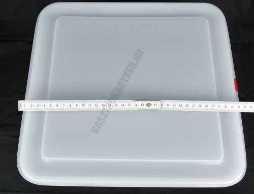 GN edény, 2/3 150 mm, 13,5 l, légmentesen záró fedővel, polipropilén