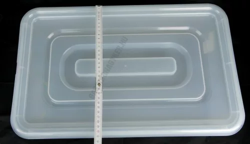 GN edény, 1/1 150 mm, 21 liter, fedővel, polipropilén