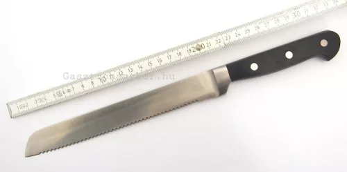 Kenyérvágó kés, 20 cm kovácsolt penge