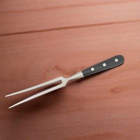 Kovácsolt húsvilla 14×29 cm rozsdamentes