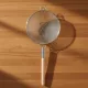 Erősített szűrő fanyéllel 35 cm dupla hálós
