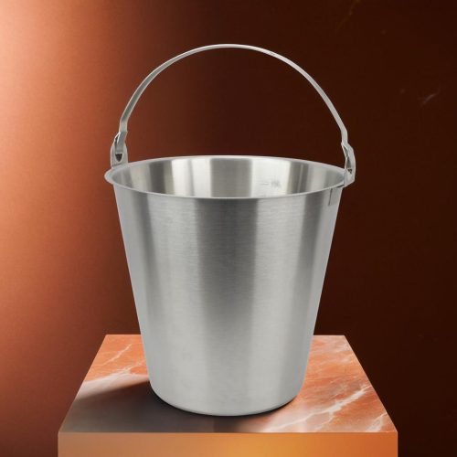 Mércés vödör, 10 liter, 30 cm, rozsdamentes