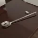 Szervírozókanál, rozsdamentes, perforált, teljes hossza 48 cm