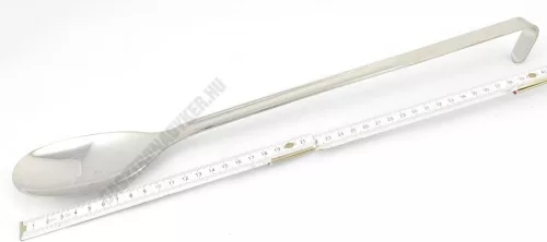 Szervírozókanál, 40 cm, rozsdamentes
