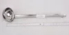 Merőkanál, 120 ml, űrmértékjelölt, nyélhossz: 32 cm, átmérő: 8 cm