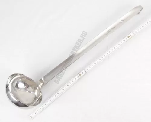 Merőkanál, 360 ml, űrmértékjelölt, nyélhossz: 43 cm, átmérő: 10 cm