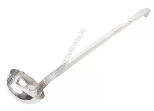 Merőkanál, 360 ml, űrmértékjelölt, nyélhossz: 43 cm, átmérő: 10 cm