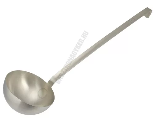 Merőkanál, 750 ml, űrmértékjelölt, nyélhossz: 44 cm, átmérő: 14 cm
