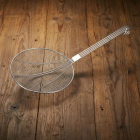   Fritou kanál, átmérő: 24 cm, teljes hossza: 60 cm, rozsdamentes