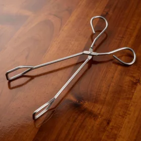 Grillcsipesz, 23 cm, rozsdamentes