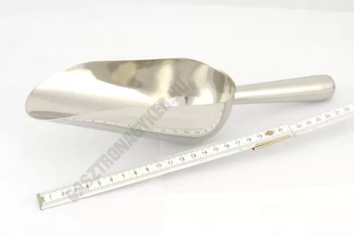 Lisztlapát 600 ml rozsdamentes 18×8,5×29 cm
