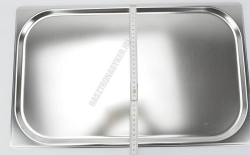 GN edény, 1/1 10 mm, 1,5 l, rozsdamentes