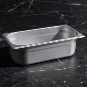 GN edény, 1/3 100 mm, 4 l, rozsdamentes