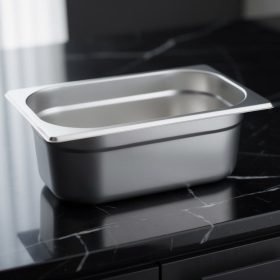 GN edény, 1/4 100 mm, 2,8 l, rozsdamentes