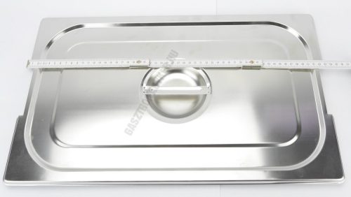 GN 1/1 fedő fülkivágással, rozsdamentes