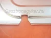 GN 1/1 fedő kanálkivágással, rozsdamentes