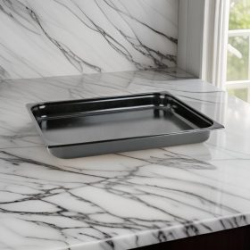 GN edény, 2/1 65 mm, zománcozott