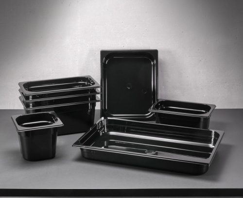 GN edény, 2/1 65 mm, zománcozott