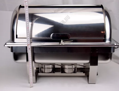 Chafing roll-top GN 1/1 90°-os bukófedővel 9 liter