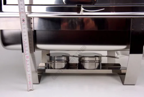 Chafing roll-top GN 1/1 90°-os bukófedővel 9 liter