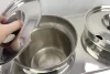 Chafing 2 leveses tál fedővel (2 égőpaszta-tartóval)