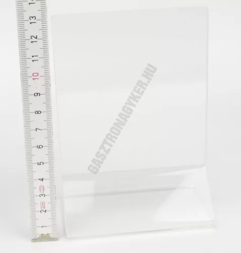 Asztali menütartó 7,5×12,5 cm, kétoldalas