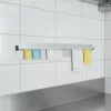 Blokktartó sín, 45 cm, golyós, alumínium