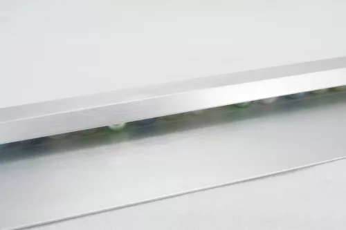 Blokktartó sín, 60 cm, golyós, alumínium