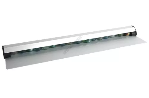 Blokktartó sín, 90 cm, golyós, alumínium