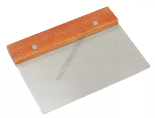 Tésztavágó tésztakaparó (Trokser), fanyelű 15×7,5×11 cm