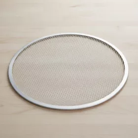 Pizzaforma, 33 cm, perforált, kerek, alumínium