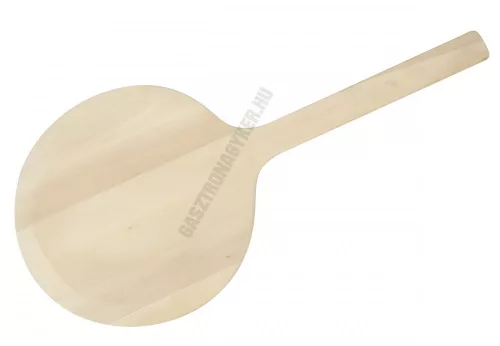 Pizzalapát kerek fa 30,5×66 cm