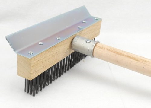 Pizzakemence-, pizzasütő tisztító kefe, 96,5 cm