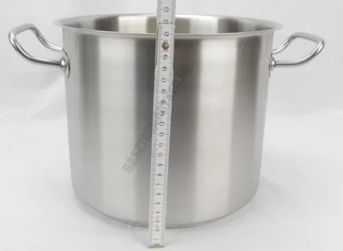 Fazék 9 l, 24 cm átm., rozsdamentes, Kayalar