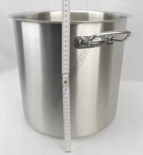 Fazék 26 l, 32 cm átm, rozsdamentes, Kayalar