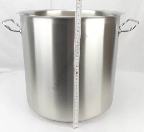 Fazék 34 l, 35 cm átm., rozsdamentes, Kayalar