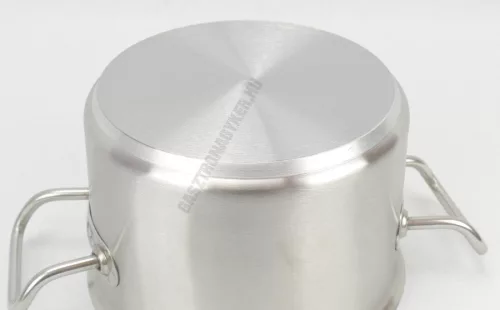 Magas lábas 2,2 liter 16×11 cm rozsdamentes, Kayalar