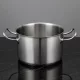 Magas lábas 4 liter 20 cm átm., rozsdamentes, Kayalar