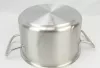 Magas lábas 4 liter 20 cm átm., rozsdamentes, Kayalar