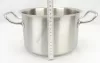 Magas lábas 4 liter 20 cm átm., rozsdamentes, Kayalar