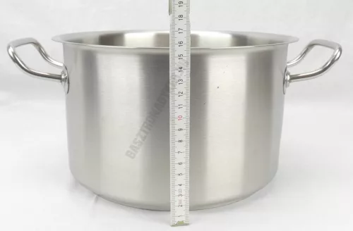 Magas lábas 7 literes 24 cm átm., rozsdamentes, Kayalar